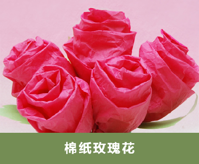 用棉纸来制作纸玫瑰花的折法教程，简单而制作轻松的棉纸制作图解帮助大家更好的完成纸玫瑰花的折叠，学习具体教程◆点击图片右侧的来源◆或者复制 www.zhidiy.com/zhimeigui/5626.html 就可以学习这个棉纸纸玫瑰。