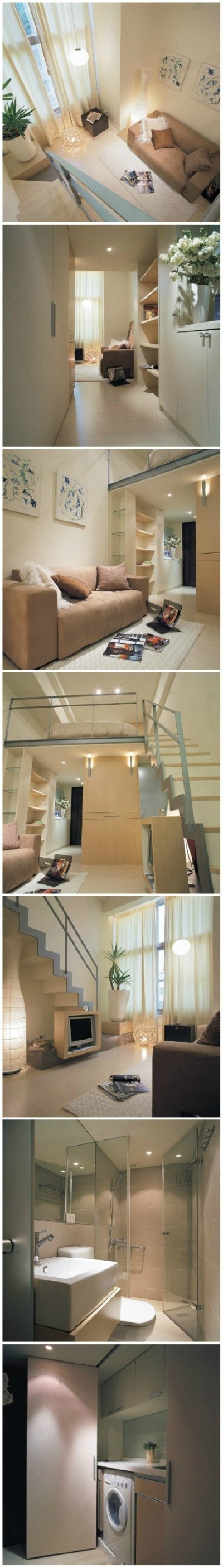 50平米小户型Loft，家不在大小，温馨足以。