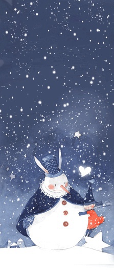 雪人君，\(￣︶￣*\))抱抱~