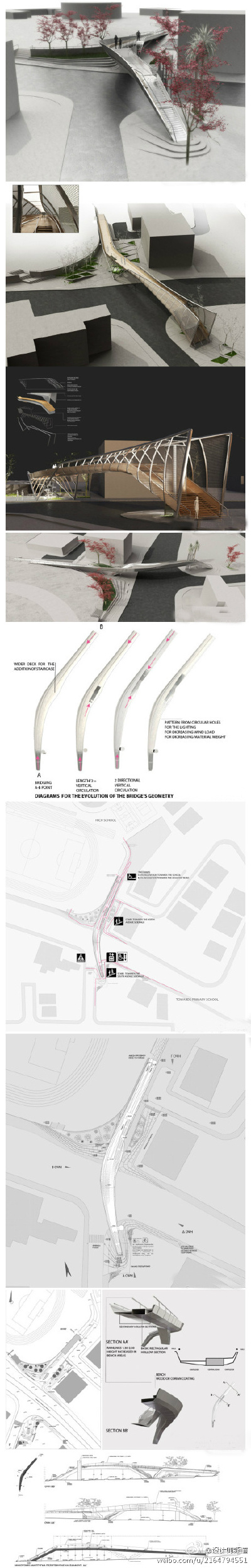 塞浦路斯的EP建筑事务所从200多个参赛公司中脱颖而出，赢得该国帕福斯市的人行天桥竞赛的头奖。EP建筑事务所为这个竞赛准备了两个方案，另外一个方案夺得了第三名。天桥横跨街道联系隔街而临的两所学校。EP建筑事务…