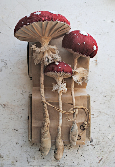 Textile Toadstools B...