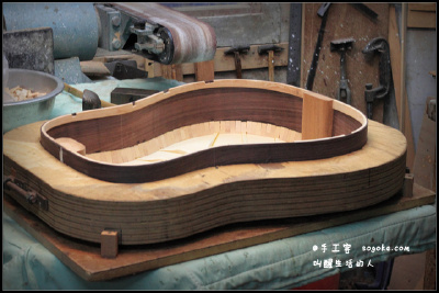 台湾新竹吉他制作李金全工作室~