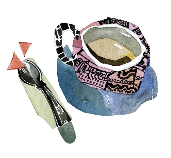 食物水彩画作品欣赏