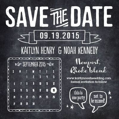 很不错的save the date card. 帮助来宾记住你们的大日子。