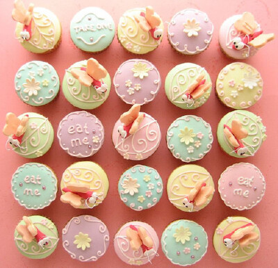 精致的cupcake第二波来袭~