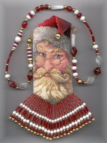 Amulet Bag - Santa Claus by A Muse Ink