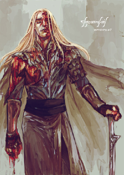 Thranduil after the war.