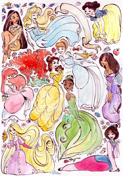 Princesses! so pretty