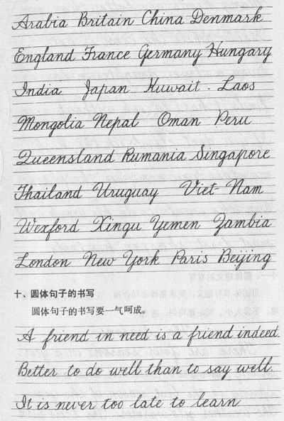 英文花体字