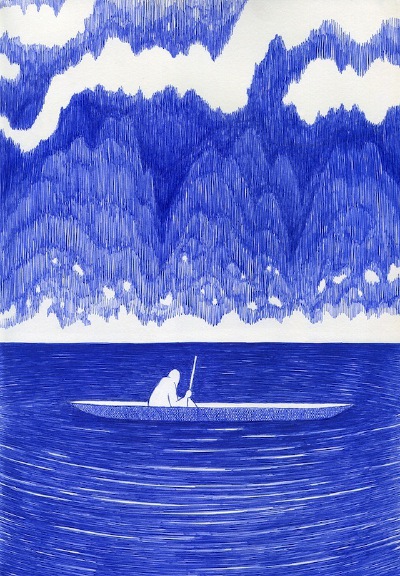 细腻精致的圆珠笔手绘插画。| 德国年轻插画师Kevin Lucbert
