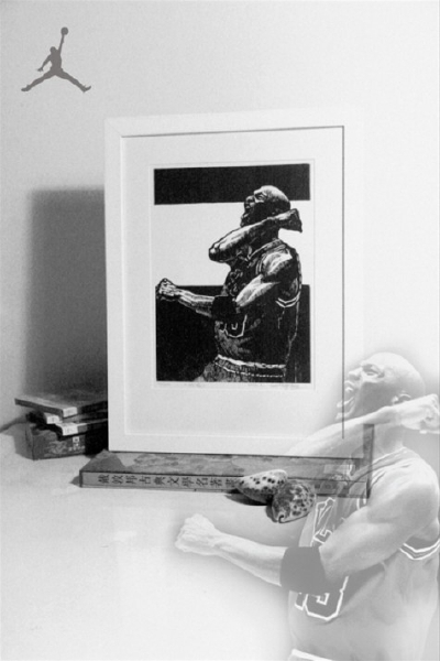 乔丹50岁生日纪念画像，怎么可以错过！！！