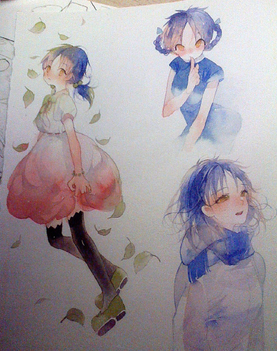 [画师：零届0rz]/[插画]/[水彩插画师]/[画师网易轻博客主页地址：http://lingjie0rz.lofter.com/]/[注：插画未向画师在LOFTER授权图侵删致歉]