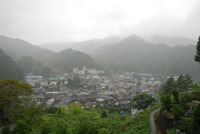 高知县梼原町，实际上就是个山中小镇
