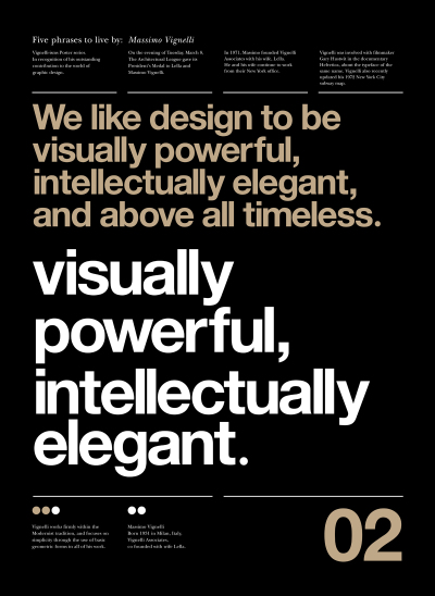massimo vignelli