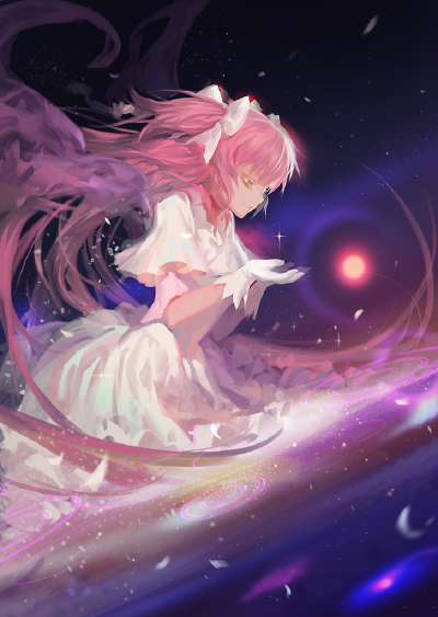  魔法少女小圆 圆神 粉毛 萝莉