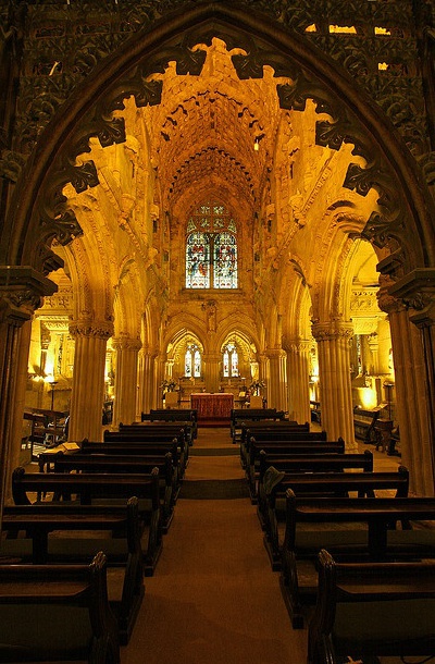 Rosslyn Chapel in Scotland