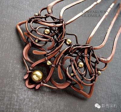 欧美纯手工制作绕线首饰