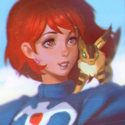 @人人小站-绘本：来自俄罗斯的作者KR0NPR1NZ的插画作品。居然还是个二次元！