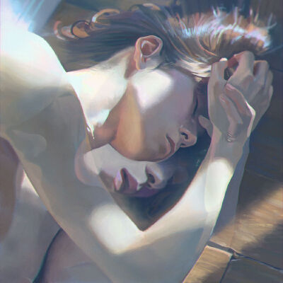 @人人小站-绘本：来自俄罗斯的作者KR0NPR1NZ的插画作品。居然还是个二次元！