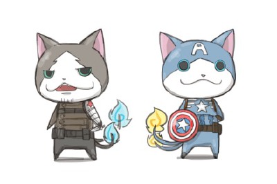 #盾冬##寡姐##猎鹰#这个画手的作品总是那么可爱呜呜呜！ via:http://t.cn/RPAW1Fd