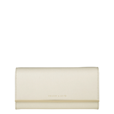 Charles&amp;amp;Keith2014夏季新款女包金属边压花长款钱包CK2-10840004