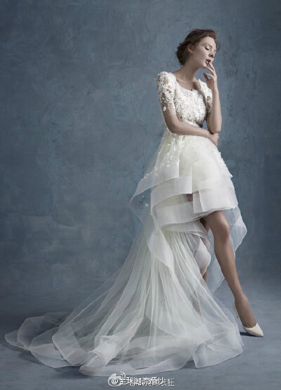 Shine Moda2014秋冬系列婚纱，实用与灵动的结合，宛如人间仙子。