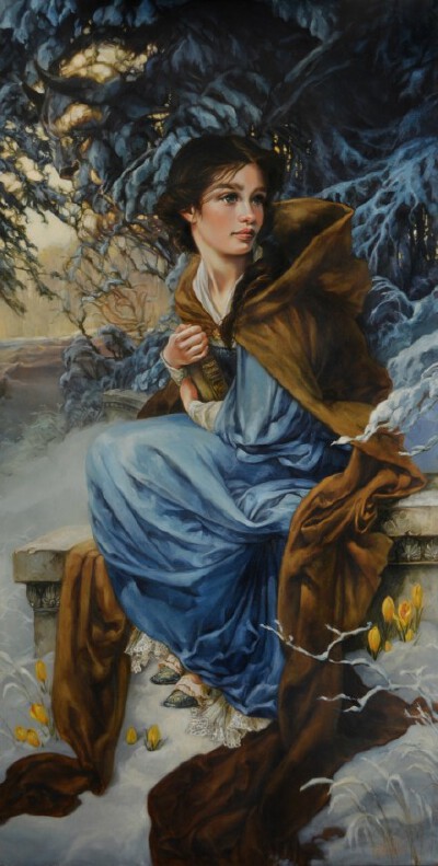 #晚安原画人# 如果迪士尼动画都是写实风格...(Heather Theurer 作品)