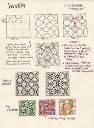 zentangle patterns tutorial