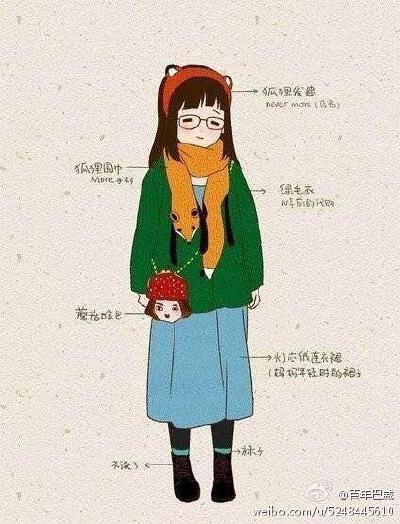 狐狸围巾
