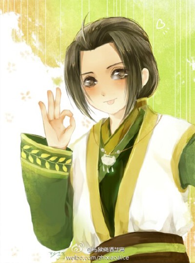 #古剑奇谭二##谢衣#幼年谢衣~今年第一张图，小天使么么哒~~