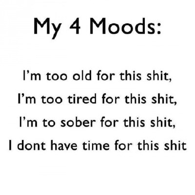 Me, all the f*cking time.