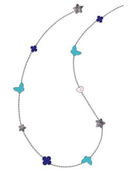 Van Cleef &amp;amp; Arpels Lucky Alhambra Necklace at London Jewelers!