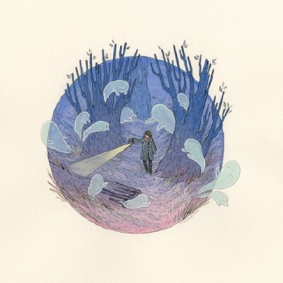 一花一世界。 作者：Nicole Gustafsson