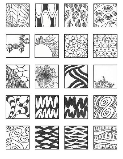 ZENTANGLE PATTERNS noncat 3 | Flickr - Photo Sharing!