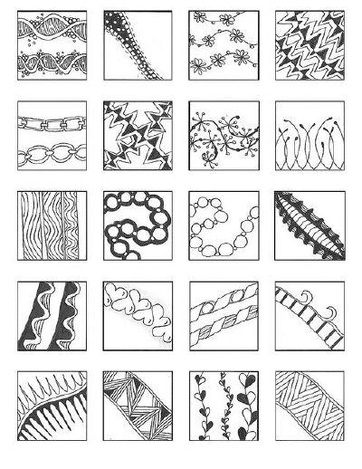 ZENTANGLE PATTERNS linear 5 | Flickr - Photo Sharing!