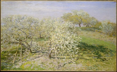 《春》Spring (Fruit Trees in Bloom)，1873