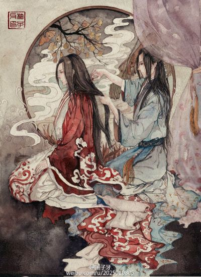 电视剧《古剑奇谭》欧阳少恭，作者：柚子牙