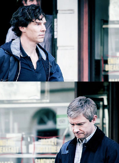 Benedict Cumberbatch Martin Freeman 神探夏洛克 卷福 花生 Sherlock