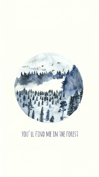 Tap on image for more iPhone Wallpapers! Lost In The Forest - @mobile9