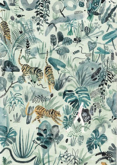 Monica Ramos 清新的水彩作品 | Monica Ramos是一个年轻的插画家，出生和成长在菲律宾一个海滩、高山和安静的街区之间。 她以优异的成绩毕业于帕森斯新设计学院（Parsons the New School），现在生活在布鲁克林。