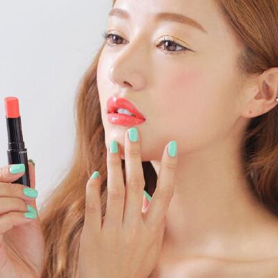 韩国stylenanda 3ce nanda保湿滋润珊瑚色口红15#现货