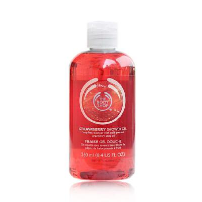 香港直发The Body Shop美体小铺 士多啤梨草莓沐浴露250ml