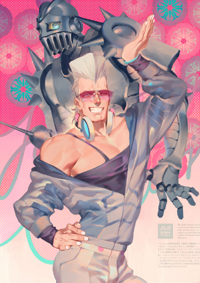 @理查牌wii手柄 【JOJO】三部】波鲁那雷夫】