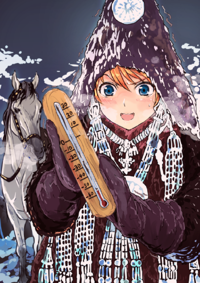 エリーチカ × ロシア民族衣装 その2 | ad744 [pixiv] http://www.pixiv.net/member_illust.php?mode=medium&amp;amp;illust_id=49799868
