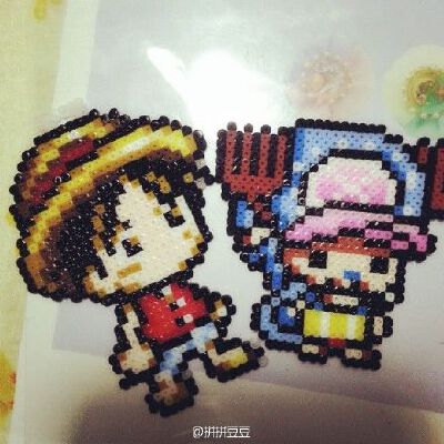 “海贼王我当定了~”#拼拼豆豆#