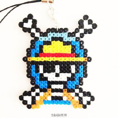 “海贼王我当定了~”#拼拼豆豆#
