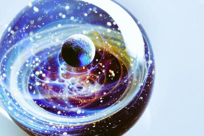 日本匠人户水贤志的系列手工作品“宇宙玻璃”，小小玻璃中，有星辰大海。真的是翻墙也想买啊