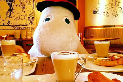 日本的moomin主题咖啡馆