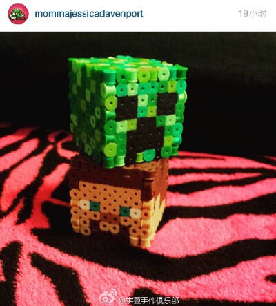 还有比拼豆更适合用来做#我的世界#的周边的吗？#我的世界minecraft#