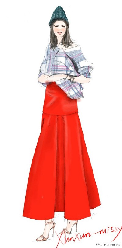 时尚插画